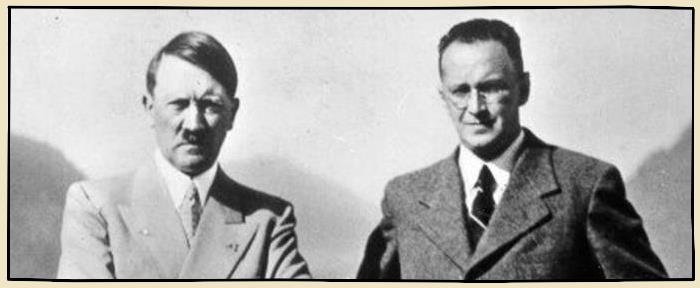 Konrad Henlein et Hitler